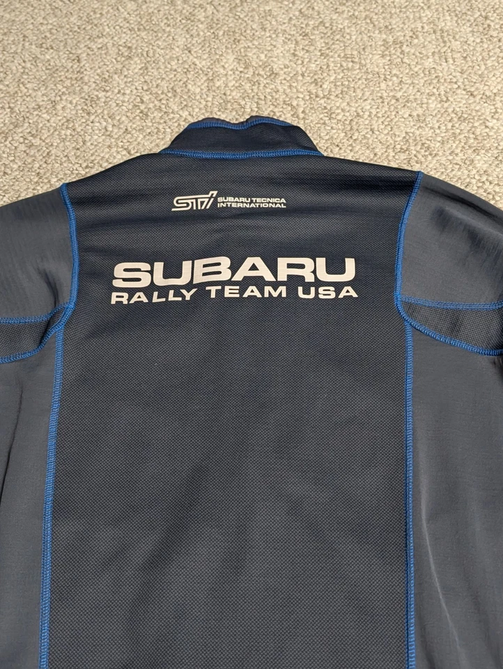 North End Sport Subaru Rally Team USA WRX STI Fleece Jacket JDM Drifting M - Image 2 of 4