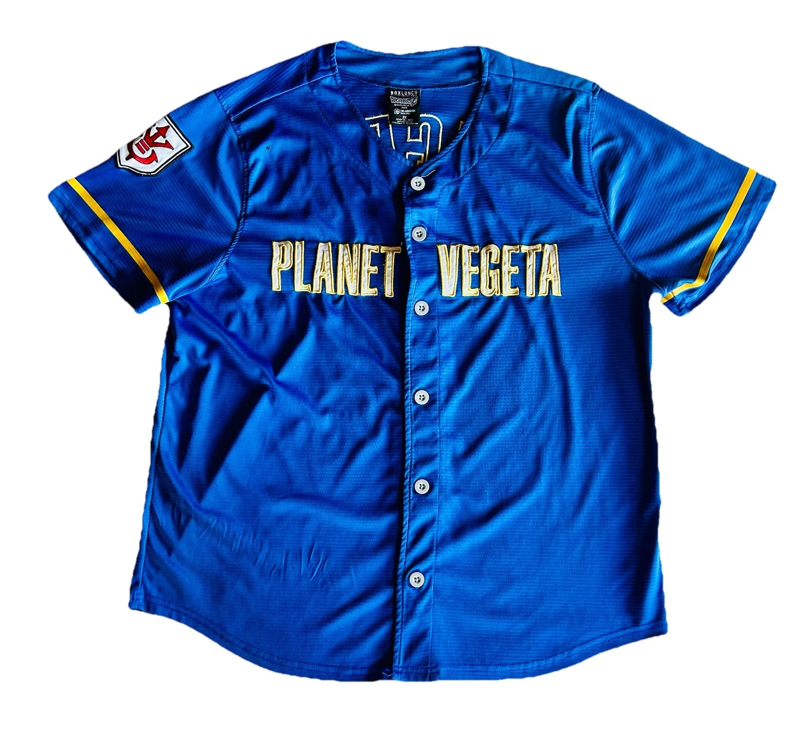 Dragon Ball Z Planet Vegeta Baseball Jersey