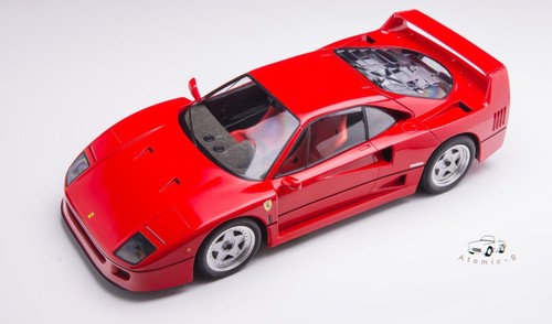NOREV 1:12 Ferrari F40 1987 Supercar Alloy Unopenable Car Model - Picture 15 of 21