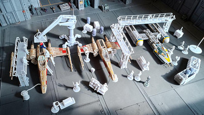 1:72 Star Wars Yavin Rebel Troop Battle Packs for Micro Galaxy Squadron X-Wings