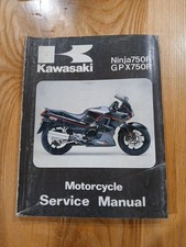1987-1990 Kawasaki Ninja 750R GPX750R ZX750F Motorcycle Service Manual