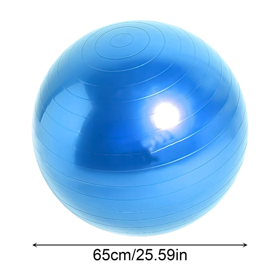 Exercise Ball Fitness Ball with Pump Anti-Burst Fitness Equipment - Image 3 of 4