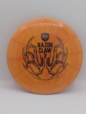 Discmania Razor Claw 2 Vapor Tactic Orange Swirl/Blue Stamp 174g