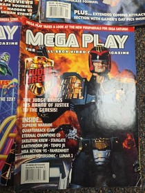 Mega Play Magazine Lot Sega Vol 5 #4 5 6 Vol 6 #1 2 3 Lion King X-Men
