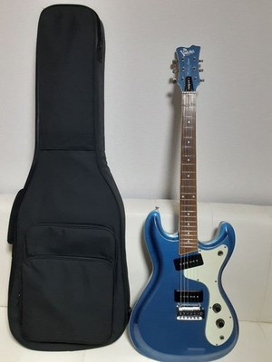E-Gitarre Aria The Ventures Modell VCM Junior Blue mit Koffer