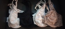 LOT. OF 4 Cacique Lace Bras 42C