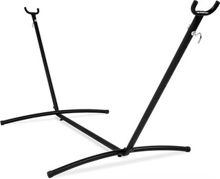 Portable Hammock Stand Fits Hammocks 9ft 550lbs capacity Black Brazilian style