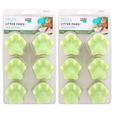 Citrus Magic Pet Odor Control Paws for Litter, Outdoor 6 Count Pack of 2 