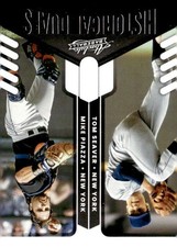 2022 Panini Absolute #HD-TM Mike Piazza / Tom Seaver Historical Duals Retail