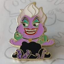 Ursula Little Mermaid Cute Villains Chibi Blind Mystery Uncas Disney Pin 155339
