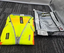 Radians SV55-2ZGD-M Medium Class 2 Heavy Woven Engineer Vest Reflective Trim