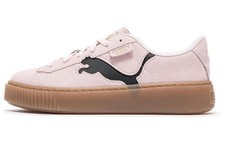 PUMA Suede Platform Cutout - Pearl Pink Black W - 397233-05