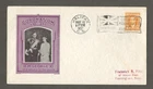 Canada first day cover, IOOR Cachet 234 4 cent George VI Mufti [ 715