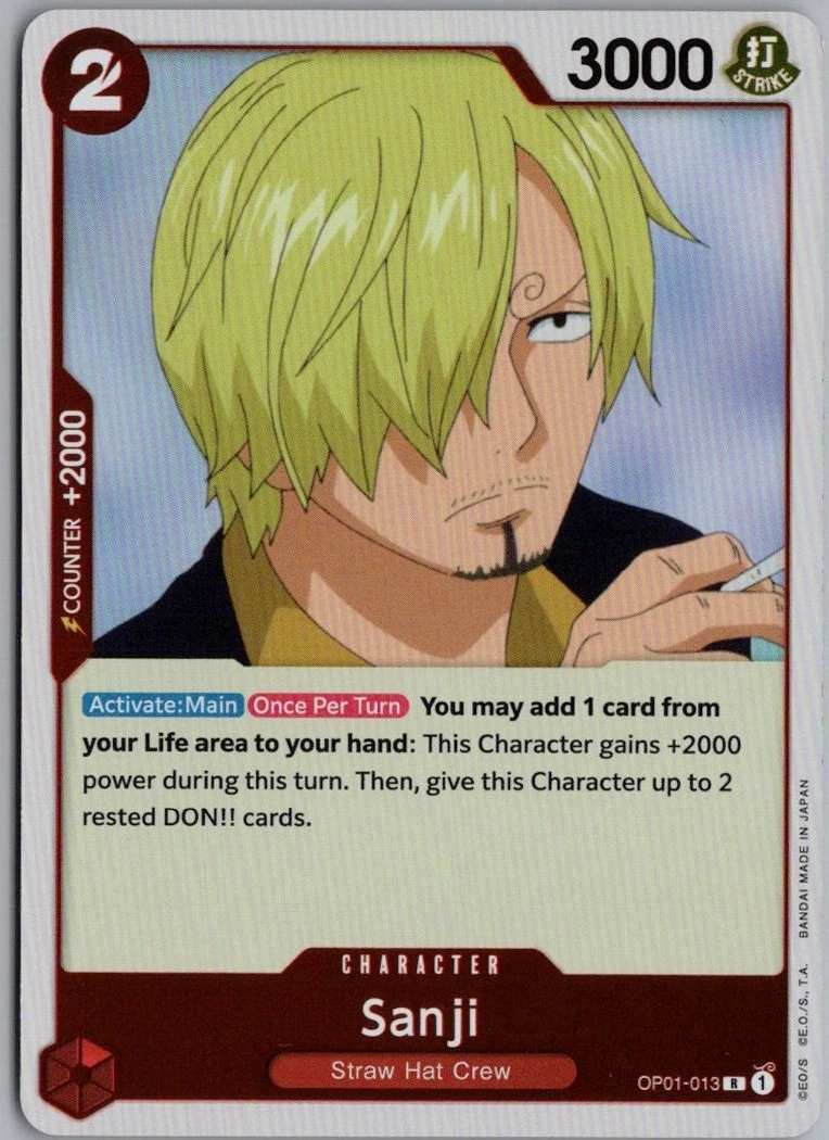 Sanji OP01-013 Romance Dawn for sale | eBay