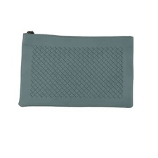 Pochette Bottega Veneta Intrecciato Blu Uomo Autentica
