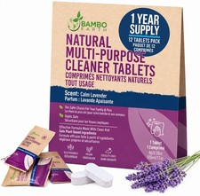 12 Pack Natural Multi-Purpose Cleaner - All Surface Multipurpose Cleaning Tab...