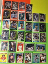 Wade Boggs Card Lot (33) Boston Red Sox