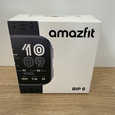 Amazfit A2435 Bip 6 Smart Watch 46mm, 14 Day Battery, 1.97'' AMOLED Display, GPS,