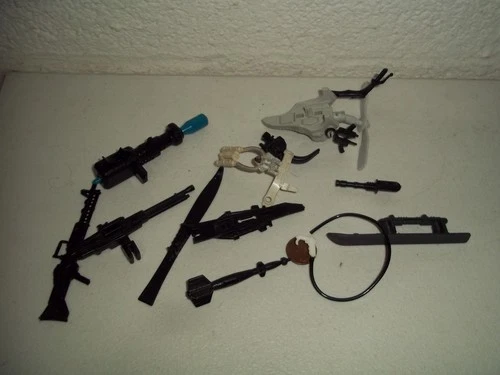 VINTAGE GI JOE TMNT STAR WARS PART ACCESSORY WEAPON LOT