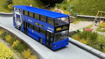 MAN D89 Konvolut der BVG Berlin 6x Modelle Hertha,Telekom,Siemens ...WIKING 1:87