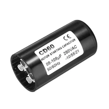 Motor Start Capacitors 88-108uF/Mfd 250VAC 50/60Hz CD60 Run Capacitor