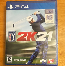 2K PGA Tour 2K21 Sony PlayStation 4 PS4 Golf Sports Game E NTSC-U/C