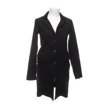 Transit Par Such, Mantel, Damen, Größe: 40, A 101, Schwarz, Baumwolle/Wolle #Rk4