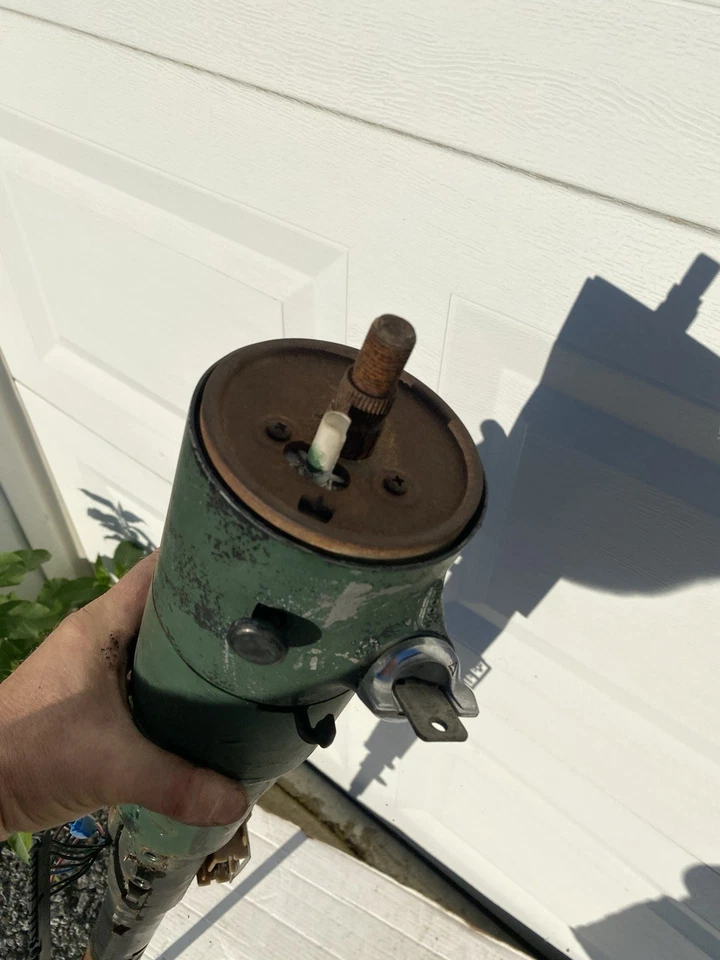 1971-74 AMC Javelin AMX Steering Column Floor Shift W Key - Image 3 of 4