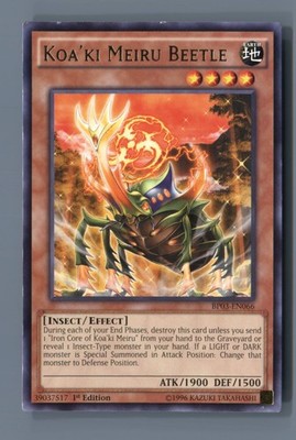 Koa'ki Meiru Beetle BP03-EN066 Rare Battle Pack 3: Monster League Yu-Gi-Oh LP
