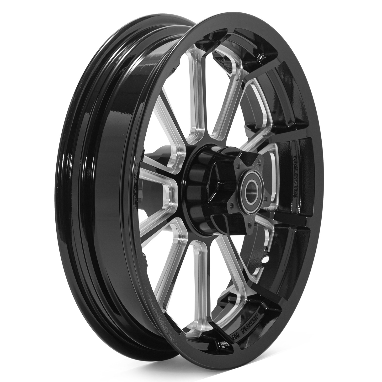 Pshsn 16x3.5 Front Wheel Rim for Harley Softail Fat Boy FLSTF Heritage ...