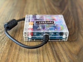 Retro-Bit Sega Dreamcast VGA Box - Clear Case - 480p VGA Output - TESTED