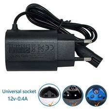 12V Charger AC Adapter For Braun S3 S5 S7 S8 S9 Series 3 5 7 8 9 Cordless Shaver