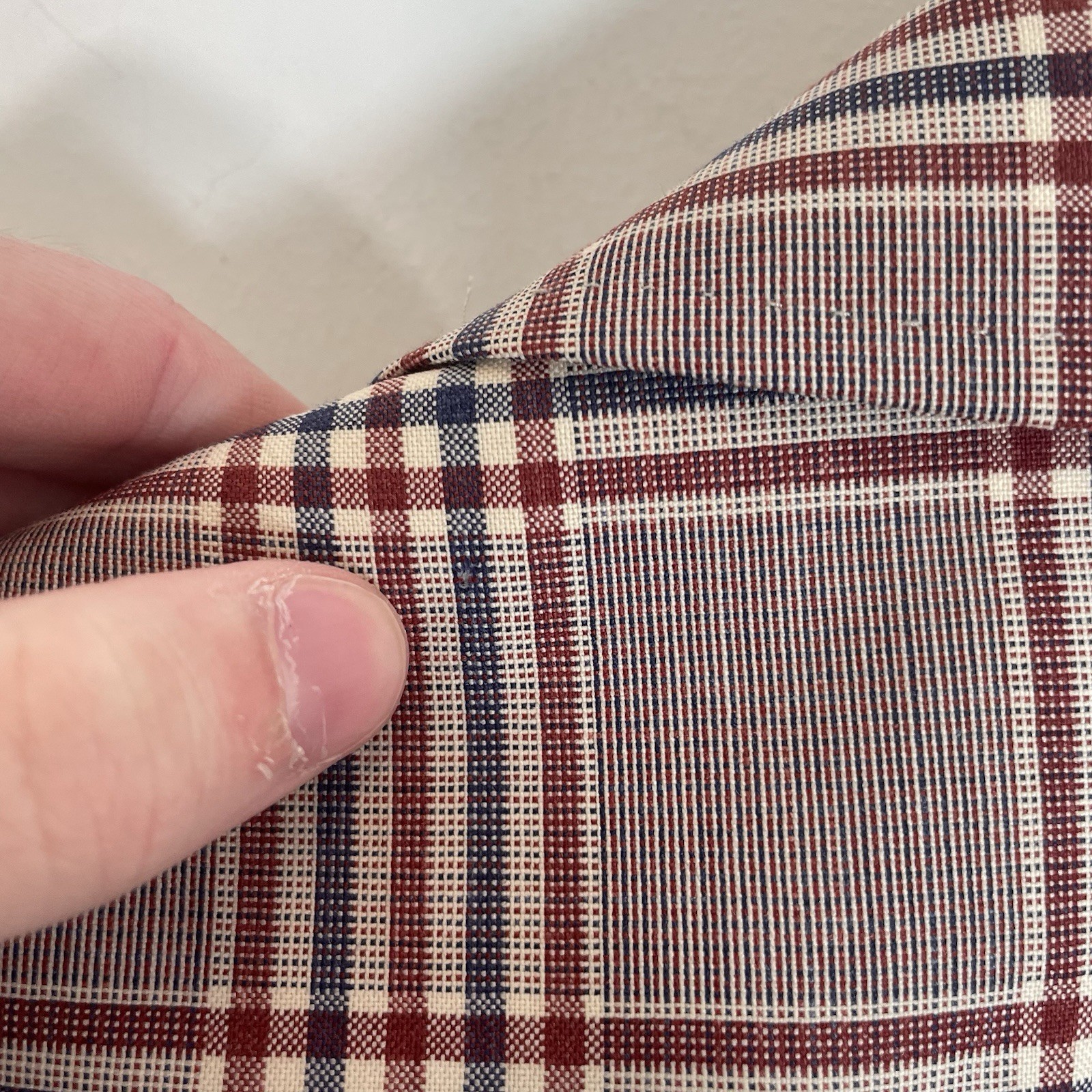 Peter Millar Gingham Checkered 100% Wool Blazer M… - image 10