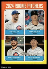 2024 Topps Heritage #620 Porter Hodge Cubs / Rockies ROOKIE 8 - NM/MT