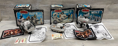 Star Wars Das Imperium schlägt zurück Hoth Mini-Rigs mit Boxen PDT-8 MLC-3 MTV-7