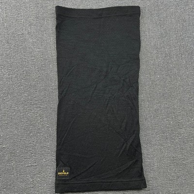 DEVOLD Halswärmer 100% Merinowolle OS Schlauchschal Outdoor Gamasche schwarz