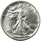 1939-D Denver Walking Liberty Half Dollar 50C Uncirculated