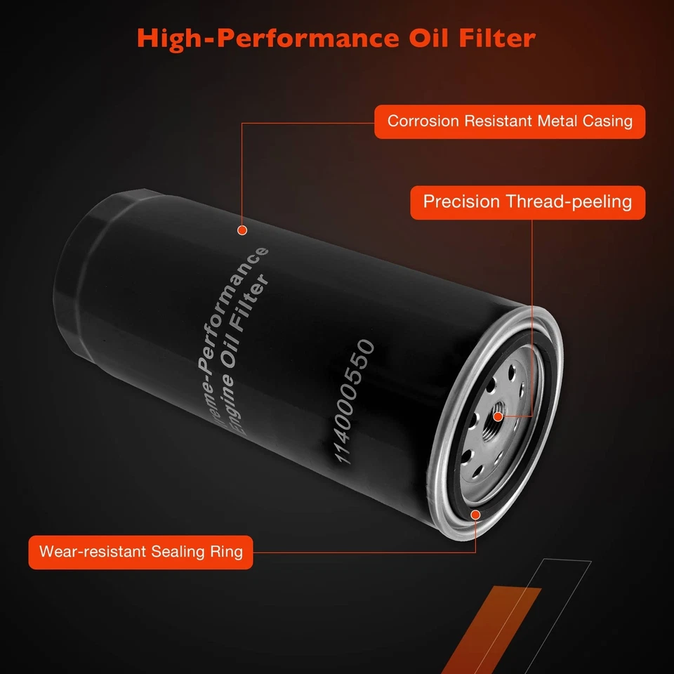 6.6L Duramax Transmission Oil Filter For 01-19 Chevy Silverado GMC Sierra 2500HD Foto 3 de 4