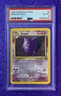 1999 Pokémon Fossil Gengar Holo #5 PSA 6 EX-MT WOTC Vintage