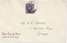 1935 (18 March) 3d Definative On Very Neat FDC Ramsgate CDS Cat £50