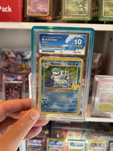 Ace 10 Blastoise 02/102 Pokémon Celebrations Classic Collection