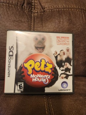 Nintendo DS Petz Monkeyz House Ubisoft game