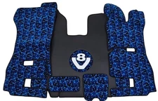 SCANIA R NEW GEN PRESTIGE LINE DANISH PLUSH LED FLOOR MATS+DOOR CARDS