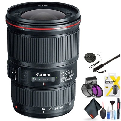 Canon EF 16-35mm F/4L is USM Lens for Canon 6D, 5D Mark IV, 5D Mark III, 5D Mark