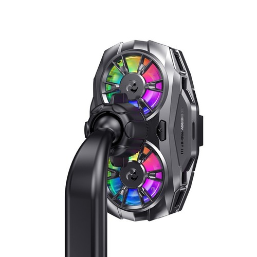 Mobile Phone Cooler with AI Temperature Control and RGB Lighting Feature - Zdjęcie 6 z 21
