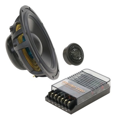 Ground Zero GZUC 165.2SQ 2-Wege Kompo-System 140 WRMS @ 4 Ohm 1 Paar