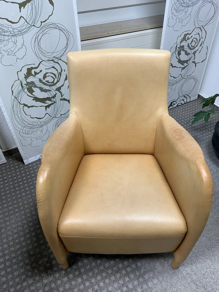 Bielefelder Werkstätten LEDERSESSEL Mondo - Bild 4 von 4