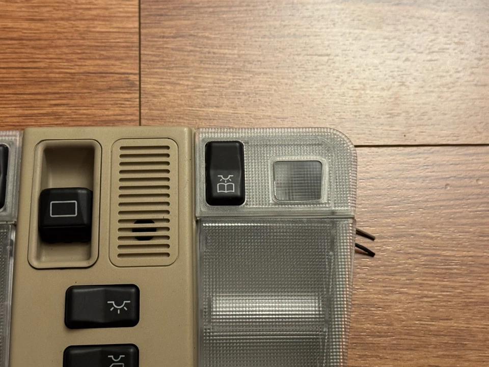 OEM 1992-1999 Mercedes-Benz W140 cúpula delantera bronceada S420 S500 S320 Foto 3 de 4