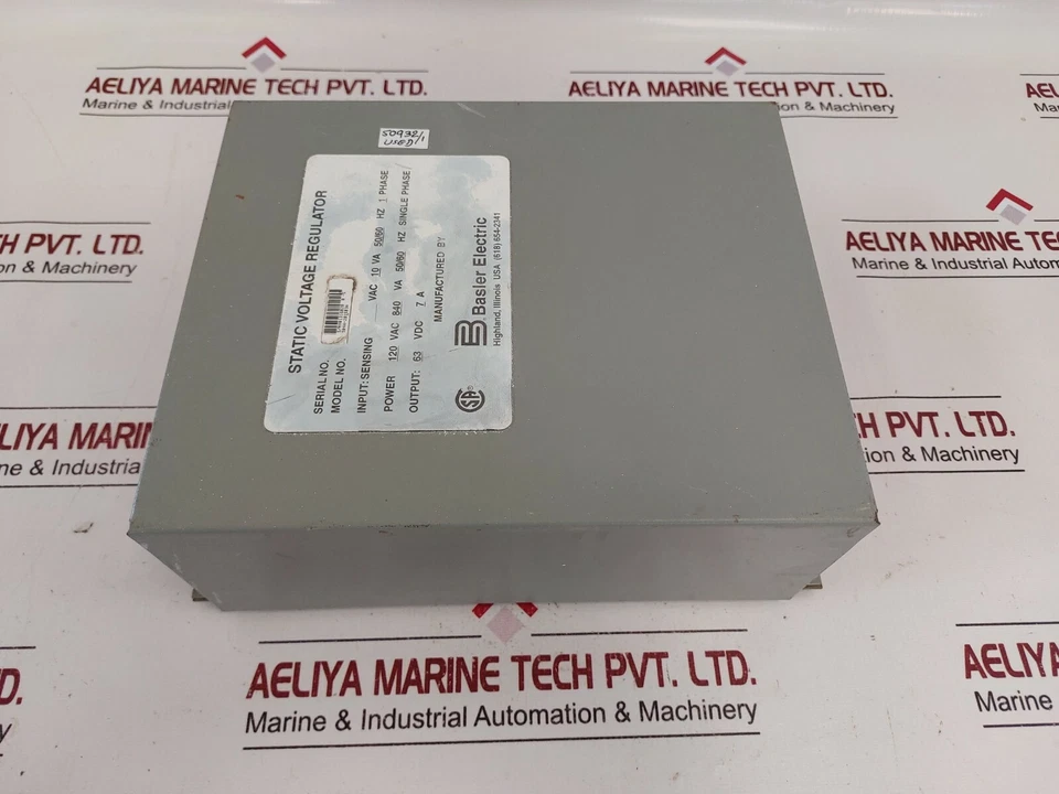 BASLER ELECTRIC SR4A-2B15B3A Static Voltage Regulator 120vac 50/60hz - Image 4 of 4