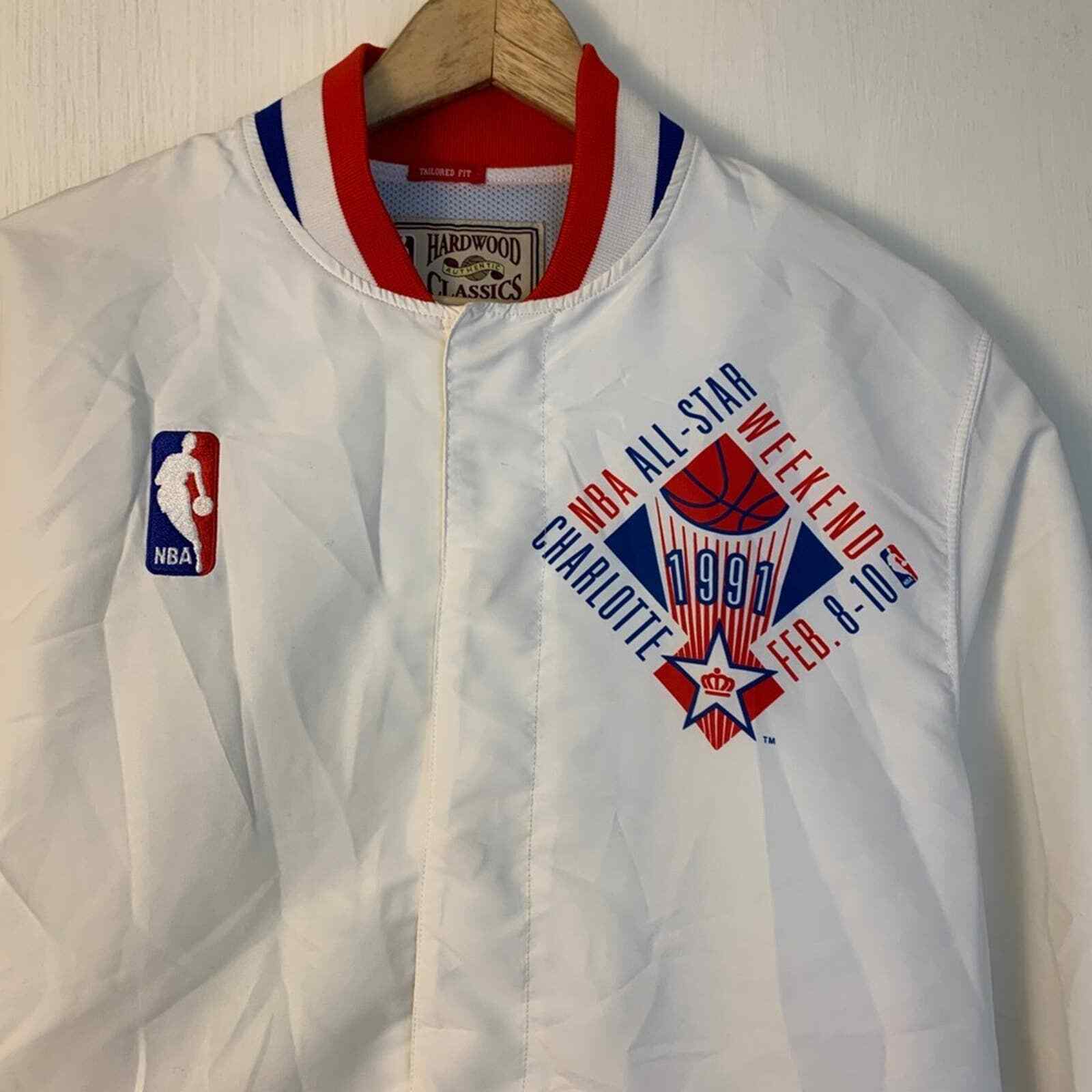 【希少・米国調達・ほぼ未使用】1991 NBA オールスター復刻ジャケット